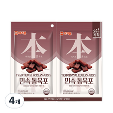 머거본 민속통육포, 100g, 4개