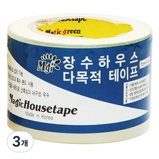 매직 하우스보수테이프 <국산> 비닐 천막 강력접착 방수 다목적 UV효과 -30도~+40도접착가능, 3개