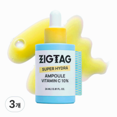 직택 앰플 세럼 순수 비타민C 10% 수분 기미 잡티 색소침착 미백 화이트닝, 3개, 24ml