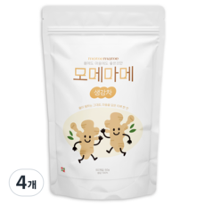 모메마메 국내산 생강차 삼각티백 마시는차, 4개, 50개입, 1g