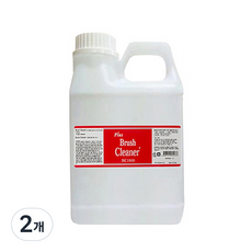 플러스 붓세척액 1000ml, 1L, 2개