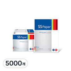 삼성전자 SS 복사용지 80g, A4, 5000개