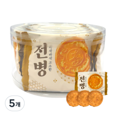 죽마고우 전병 (바삭바삭 고소한 맛), 400g, 5개