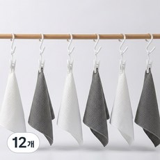 비틀코코 S자 고리 후크 걸이, 12개, 소형S집게