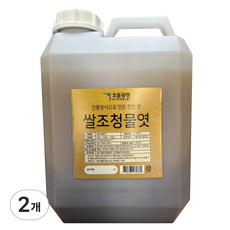 호품광명 쌀조청물엿, 2개, 10kg