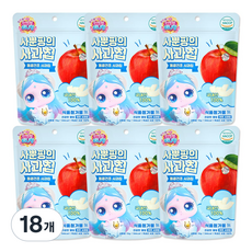 캐치티니핑 동결건조 사뿐핑의 사과칩, 18개, 15g