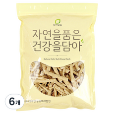 자연닮음 깨끗하게 세척 건조한 국산 황기 300g 황기뿌리 삼계탕 재료, 6개, 1개입