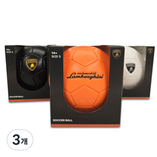 람보르킥 사커볼 (람보르기니 라이센스 축구공), 3개, 오렌지컬러(LFB552-5)