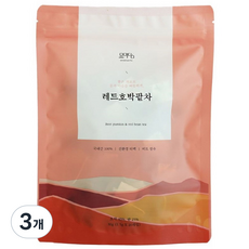 묘미담 레드 호박팥차 티백 국내산, 20개입, 3개