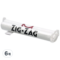 킹사이즈 롤링타바코 직잭 크리스탈롤러 110mm 킹사이즈용, 6개, 크리스탈