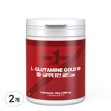 원데이뉴트리션 무맛_L 글루타민 GOLD 99, 2개, 300g