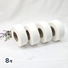실크심지 3cm 27M(30마), 8개, 흰색