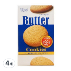 [달콤진] 티포 버터 쿠키, 60g, 4개