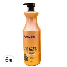 리앤리 올마이티 내추럴 LCPP 샴푸/고농축 천연추출물 산성샴푸, 1.5L, 6개