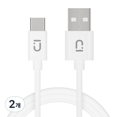 아이오트 C타입 충전 케이블 USB 저속 충전기, 2개, 3m