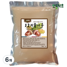 산들약초 100% 도토리묵가루 묵재료, 6개, 1kg