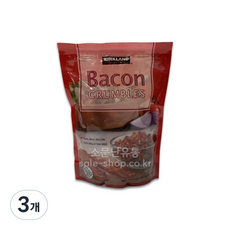 커클랜드 베이컨 크럼블스 토핑용베이컨, 567g, 3개