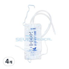 협성 바일백 HS-400-3 400ml Luer Lock Connector, 4개