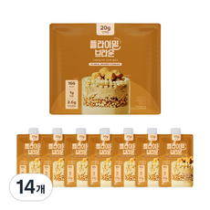 플라이밀 단백질 쉐이크 브라운 미숫가루맛 파우치, 45g, 14개