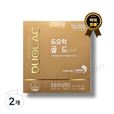 듀오락 골드 유산균 장건강 프로바이오틱스, 150g, 2개