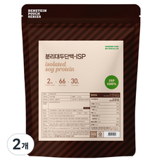 분리 대두 단백질 식물성 소이 프로틴 원물 보충제 ISP 무맛, 2개, 2kg