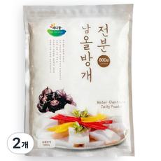 더드림 올방개묵가루 올방개전분 100%, 2개, 800g