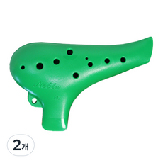 노블 오카리나 알토c, 노블리, 주니어 그린, 2개