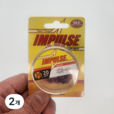 초강력 집어제 첨가 송어 산천어 볼락낚시 전용 노스랜드 메이플라이 대용량 웜, 2개, 29g, 09 블로드웜 레드