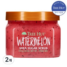 트리헛 시어 슈가 스크럽 워터멜론, 510g, 2개