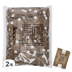 아이엠소스 순대소금-배달용 일회용 소금, 1.5kg, 2개