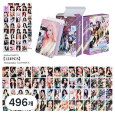 아이브 IVE 장원영 스페셜 에디션 REVIVE+ 홀로그램 포카 124장 홀로그램 포카 60장 스티커 64장 도무송 다꾸 선물용, 496개, 비 올라잇(Be Alright)
