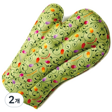 그린라이프 허브 손 찜질팩 낱개 1짝 - 카키, 2개