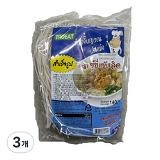 트로잇 인스턴트 누들 치킨 플레이버 / TROEAT Instant Noodle Chicken Flavour, 140g, 3개