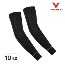 비바로 아웃도어 팔토시, 10세트, 블랙