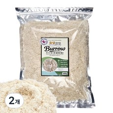 애니몰 아스펜 쉐이핑 베딩 먼지제로 햄스터 소동물 바닥제, 2개, 400g