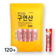FNC 마시는 구연산 편리한 분말스틱 60포 오스트리아 식용구연산, 120개, 2g