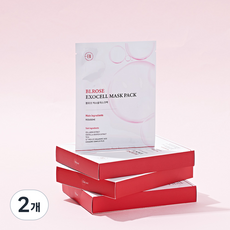 블로즈 콜라겐 마스크팩 장미 엑소좀 수분 진정 데일리 리프팅 팩, 2개, 5개입