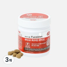 데이스포 후코이단 강아지 영양제 250g 피부 모발 스킨, 피부건강, 3개