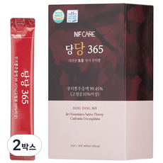 당당365 국산 구찌뽕 바나바잎 혈당관리 꾸지뽕 여주 돼지감자 1일 1포 당케어, 2박스, 450ml