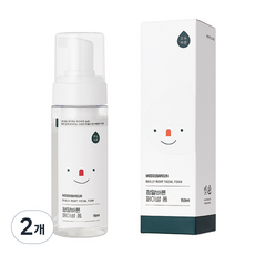 모두바른 약산성 버블 폼클렌징 저자극 클렌징 세안제, 2개, 150ml