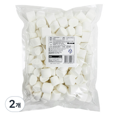 투데이 빅 캠핑 마시멜로우, 2개, 1kg