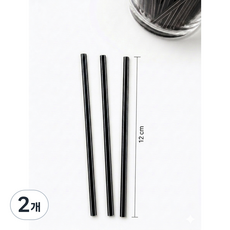 커피스틱 머들러 블랙 12cm 벌크포장 일회용 카페용, 2개, 1000개