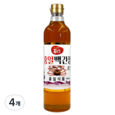 홍일 백간장 소스, 4개, 900ml