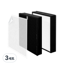 티에스아이 삼성 블루스카이 공기청정기 A0K5580WFD 호환 보조 필터 세트 CFX-D100D, 3세트