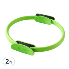 유렌 필라테스링 써클링 코어 운동기구, 2개, 그린