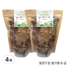 베타 알몬드잎 벌크형, B급, 60g, 4개