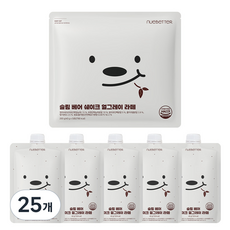 뉴베러 슬림 베어 단백질 쉐이크 파우치, 40g, 25개, 얼그레이