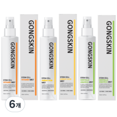 공스킨 미스트 3종(비타민 아미노산 센텔라아시아티카), 6개, 150ml