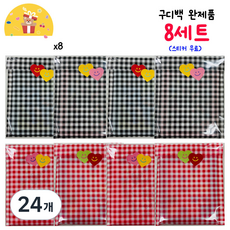 달콤구디 판퍼즐 구디백 완포장, 24개, 블루,핑크