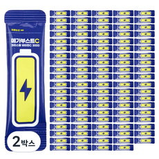 메가부스트C 크리스탈 비타민C 3000mg 100포 1BOX, 2박스, 100회분